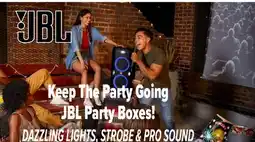 2001 Audio Video CLUB120 JBL Party Boxes! offer