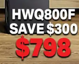 2001 Audio Video HWQ800F SAMSUNG SOUNDBAR 5.1CH DOLBY ATMOS offer