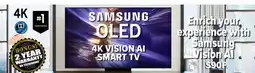 2001 Audio Video QN48S90F SAMSUNG 48 OLED 4K TIZEN OS SMART TV offer