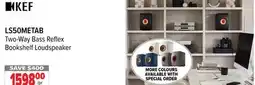 2001 Audio Video LS50METAB KEF Two-Way Bass Reflex Bookshelf Loudspeaker offer