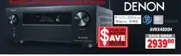 2001 Audio Video AVRX4800H DENON 9.4 Ch 125W 8K AV Receiver With Dolby Atmos DTS:X & Built-in HEOS offer