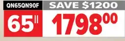 2001 Audio Video QN65QN90F SAMSUNG 65 Neo QLED 4K QN90F Vision AI Smart TV offer