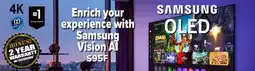2001 Audio Video QN55S95F SAMSUNG 55 OLED Vision AL S95F offer