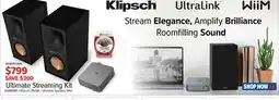 2001 Audio Video WIIMR60MK Klipsch Ultimate Streaming Kit offer