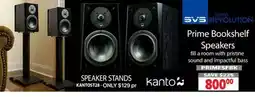 2001 Audio Video PRIMESFBK Prime Bookshelf Speakers offer