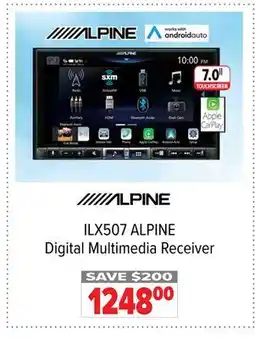 2001 Audio Video ILX507 ALPINE Digital Multimedia Receiver offer