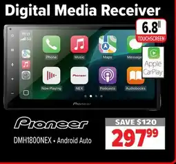 2001 Audio Video DMH1800NEX Pioneer Digital Media Receiver offer