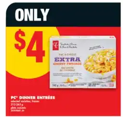 No Frills PC DINNER ENTRÉES, 212-365 G offer