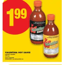No Frills VALENTINA HOT SAUCE, 370 mL offer