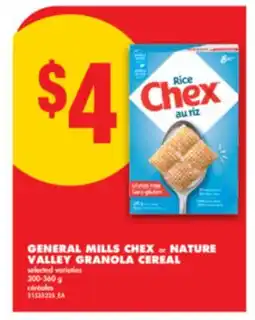 No Frills GENERAL MILLS CHEX or NATURE VALLEY GRANOLA CEREAL, 300-360 g offer