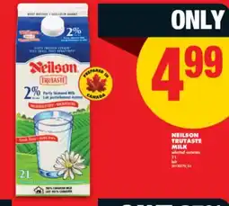 No Frills NEILSON TRUTASTE MILK, 2 L offer
