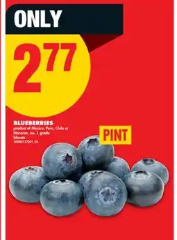 No Frills BLUEBERRIES, PINT offer