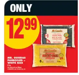 No Frills MR. GOUDAS PARBOILED OR WHITE RICE 8 KG offer