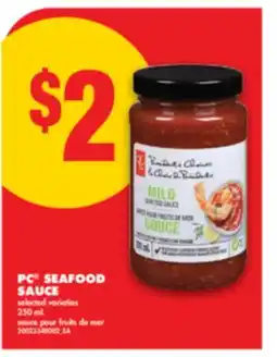 No Frills PC SEAFOOD SAUCE, 250 mL offer