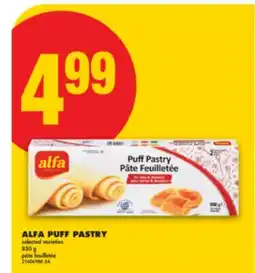 No Frills ALFA PUFF PASTRY, 850 G offer