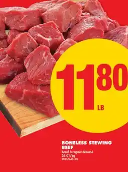 No Frills BONELESS STEWING BEEF offer