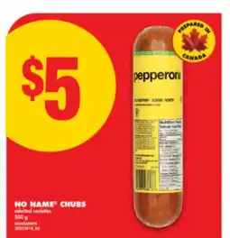 No Frills NO NAME CHUBS, 500 g offer
