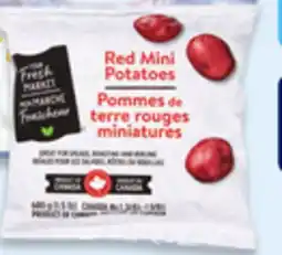 Walmart Your Fresh Market mini red potatoes offer
