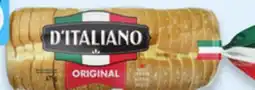 Walmart D'ltaliano sliced bread offer