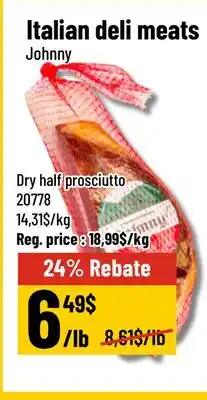 Mayrand Dry half prosciutto offer