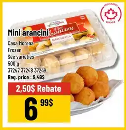 Mayrand Mini arancini casa Morena 500 g offer