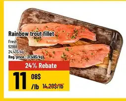 Mayrand Rainbow trout fillets offer