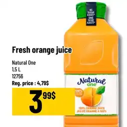 Mayrand Natural One Fresh Orange Juice Without Pulp offer