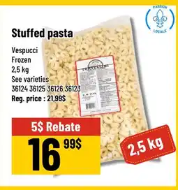 Mayrand Stuffed pasta Vespucci Frozen 2,5 kg offer