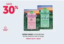 Mondou OPEN FARM GOODBOWL All dry food for cats or dogs offer