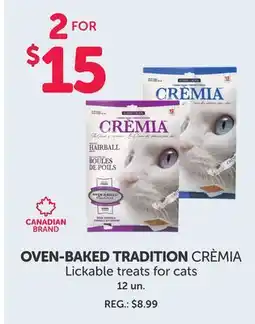 Mondou OVEN-BAKED TRADITION CRÈMIA Lickable treats for cats offer