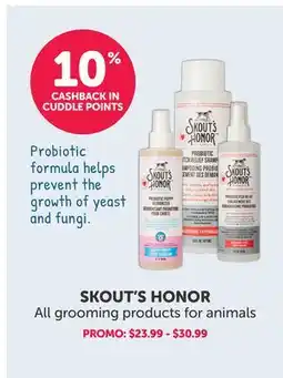 Mondou SKOUT'S HONOR All grooming products for animals offer