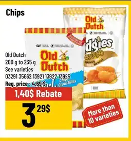 Mayrand Chips 200 g to 235 g Old Dutch offer