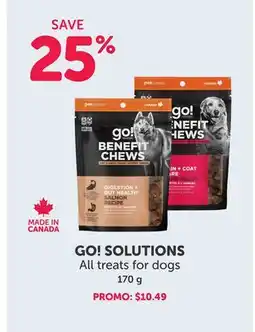 Mondou GO! SOLUTIONS All treats for dogs offer