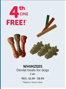 Mondou WHIMZEES Dental treats for dogs offer