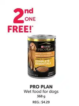 Mondou PRO PLAN Wet food for dogs offer