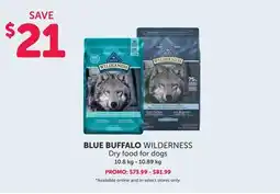 Mondou BLUE BUFFALO WILDERNESS Dry food for dogs offer