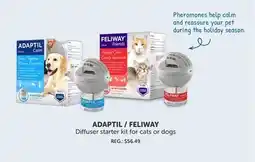 Mondou ADAPTIL / FELIWAY Diffuser starter kit for cats or dogs offer