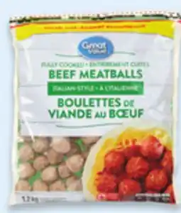 Walmart Great Value frozen meat value pack offer