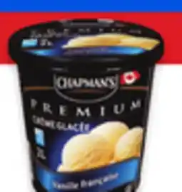 Walmart Chapman's premium frozen tubs or frozen yogurt tubs 2 L offer