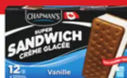 Walmart Chapman's super sandwich novelties 12-pack S 120 mL offer