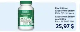 Walmart Laboratoire Suisse probiotics offer