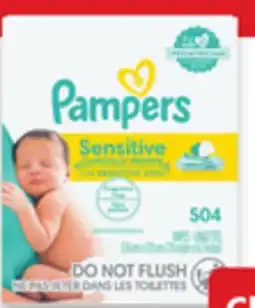 Walmart Pampers 6x or 7x wipes offer