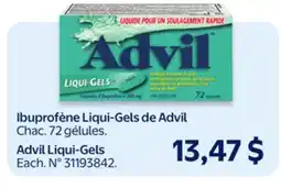 Walmart Advil Liqui-Gels offer