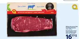 Walmart Bœuf Québec fresh beef striploin steak offer