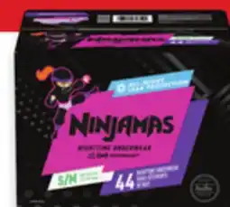 Walmart Ninjamas nighttime underwear offer