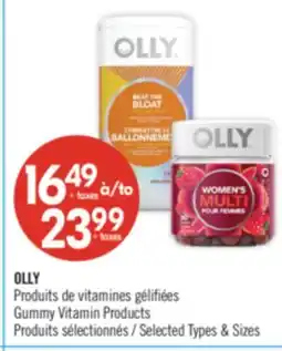 Pharmaprix OLLY GUMMY VITAMIN PRODUCTS offer