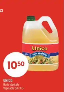 Pharmaprix UNICO Vegetable Oil offer
