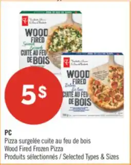 Pharmaprix PC Wood Fired Frozen Pizza offer