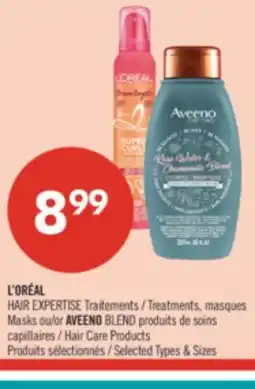 Pharmaprix L'ORÉAL HAIR EXPERTISE Treatments, Masks or AVEENO BLEND Hair Care Products offer