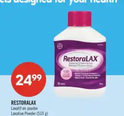 Pharmaprix RESTORALAX Laxative Powder offer